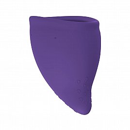 Менструальна чаша Fun Factory FUN CUP SIZE A Black Currant, багаторазова, діаметр 4 см, об’єм 20 мл