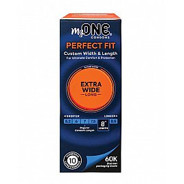 Презервативи MyONE Extra Wide & Long 10 шт, картонна коробка