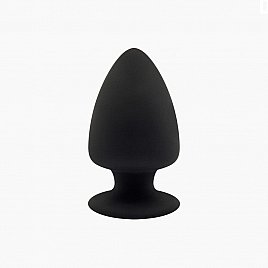 Анальна пробка SilexD (Model 1 size S) двошарова, силікон+Silexpan, діаметр 5см