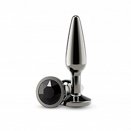 Анальна пробка NS Novelties Rear Assets - Tapered - Medium - Gunmetal - Black