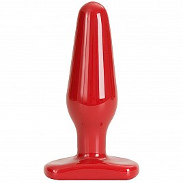 Анальна пробка Doc Johnson Red Boy - Medium 5.5 Inch, макс. діаметр 4см