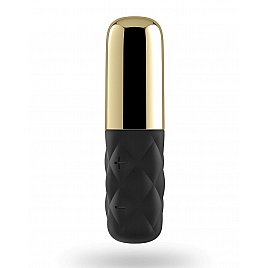 Потужний міні-вібратор Satisfyer Mini Lovely Honey Gold зі знімним ковпачком, 15 режимів роботи