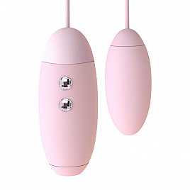 Вакуумний стимулятор з віброяйцем KissToy Miss VV Pink