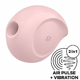 Вакуумний кліторальний стимулятор з вібрацією Satisfyer Sugar Rush Rose