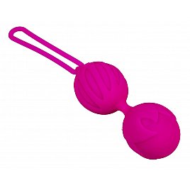 Вагінальні кульки Adrien Lastic Geisha Lastic Balls Mini Magenta (S), діаметр 3,4 см, вага 85гр