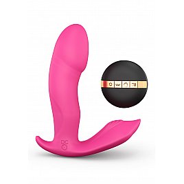 Вібратор Dorcel Secret Clit з підігрівом і пультом дистанційного керування, можна під одяг, голосове управління