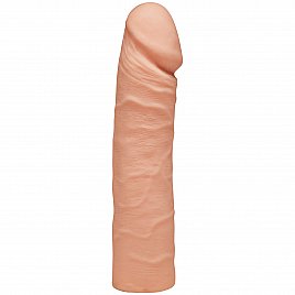 Фалоімітатор подвійний Doc Johnson The D - Double D - 16 Inch - ULTRASKYN, діаметр 4,4 см, Vack-U-Lock