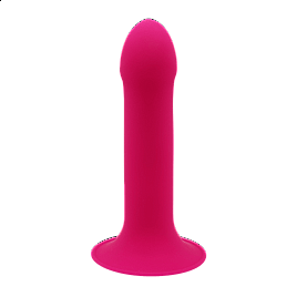 Дилдо з присоскою Adrien Lastic Hitsens 2 Pink, відмінно для страпона, макс діаметр 4см, довжина 16,7 см