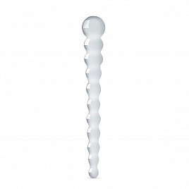 Скляний ділдо у вигляді намистин Gildo Glass Dildo No. 20