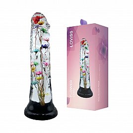Дилдо Loviss Helichrysum Dildo, справжні квітки безсмертника всередині