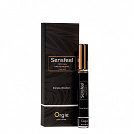 Чоловічі парфуми з феромонами Orgie – Sensfeel for Man Travel Size (10 мл), цитрусово-деревний аромат 