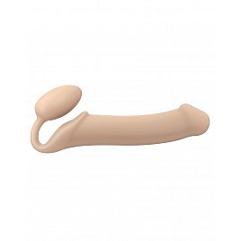 Безремневий страпон Strap-On-Me Flesh XL, повністю регульований, діаметр 4,5 см