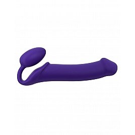 Безремневий страпон Strap-On-Me Violet XL, повністю регульований, діаметр 4,5 см