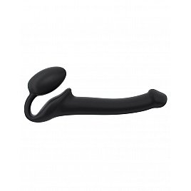 Безремневий страпон Strap-On-Me Black S, повністю регульований, діаметр 2,7 см